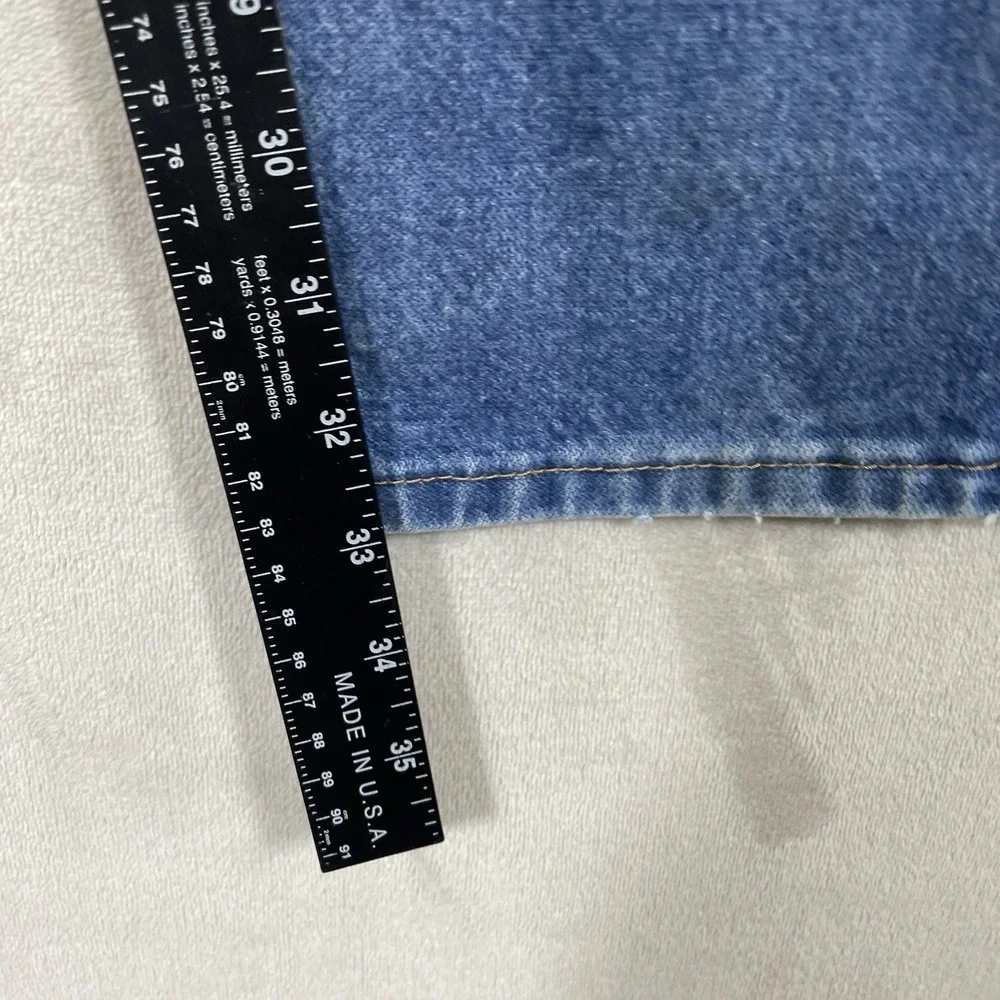 Vintage Wrangler 13MWZ Jeans Mens 34x34 Cowboy Cut Whisker Fade 13mwzpw